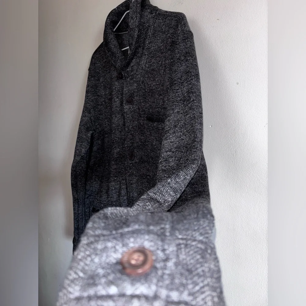 Surfside Supply Heathered  Shawl  Collar Cardigan.